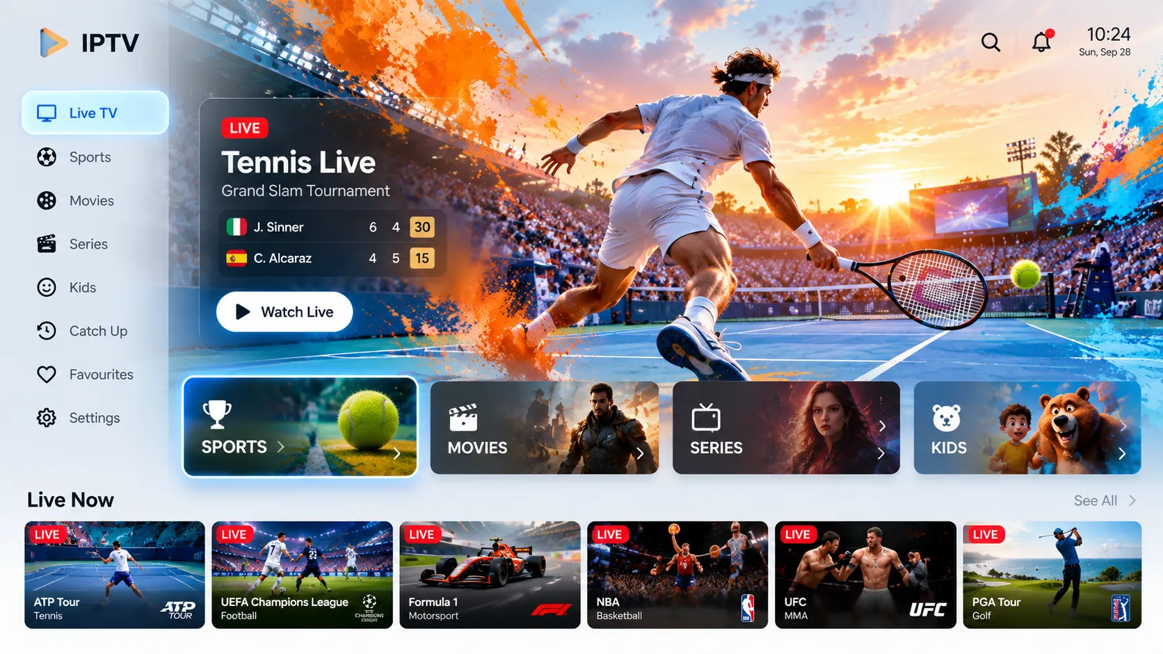 AirPlay IPTV vom iPhone zum Apple TV übertragen